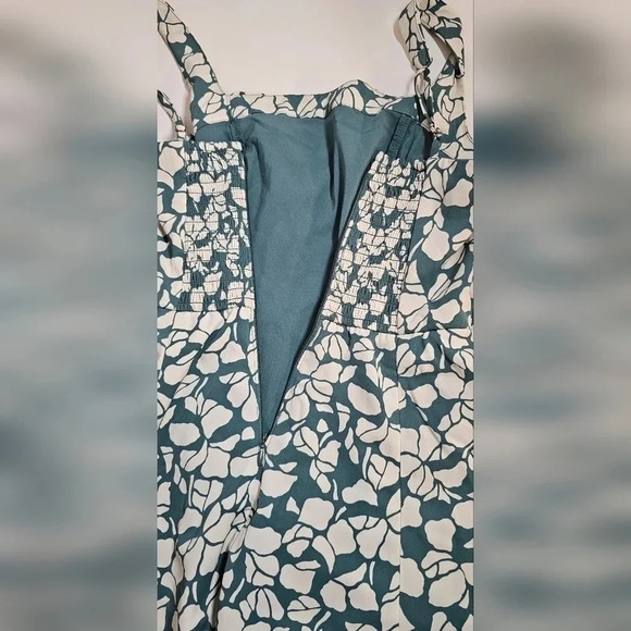 Abercrombie & Fitch Square Neck Green Mini Dress, XS - Picture 7 of 10